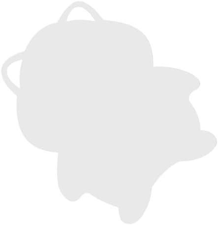 Vaguelly Hamster Shaped Wall Mirror No Drilling