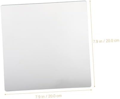 Mobestech Vanity Mirror Wall Mount Non-Breakable Acrylic Self-Adhesive