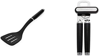 KitchenAid Classic Slotted Turner Can Opener Black 1