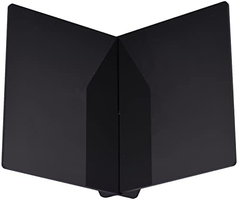 BUZHI X-Shaped Acrylic Cookbook Stand for Books and Magazines