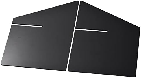 BUZHI X-Shaped Acrylic Cookbook Stand for Books and Magazines