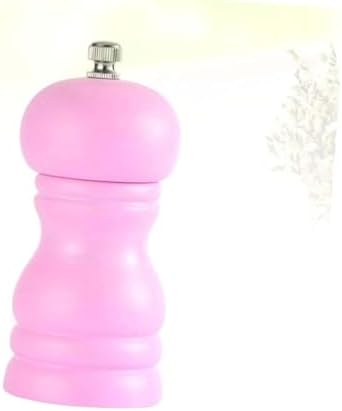 KICHOUSE Manual Pepper Wooden Mill with Ceramic Core