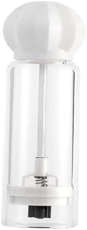 SiaBiced Clear Seasoning Grinder Set - White