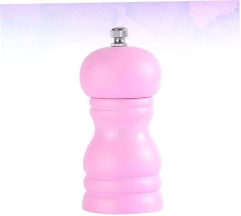 KICHOUSE Manual Pepper Wooden Mill with Ceramic Core