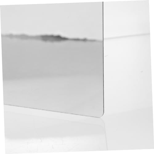 Luxshiny 2pcs Acrylic Mirror Wall Decor Non-Breakable