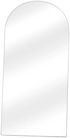 Black Acrylic Irregular Wall Mirror for Vanity and Home Office