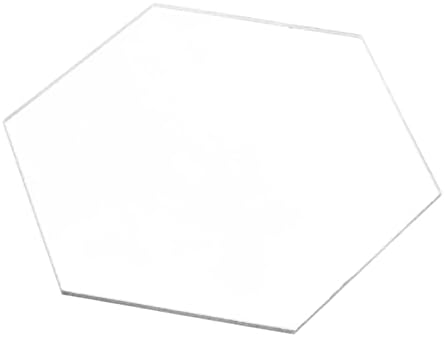 RORPOIR Acrylic Hexagon Wall Mirror