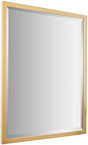 Head West 24x30 Inch Beveled Edge Framed Vanity Mirror