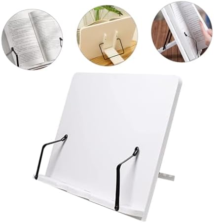 Adjustable Wooden Book Stand for Desk Reading Display
