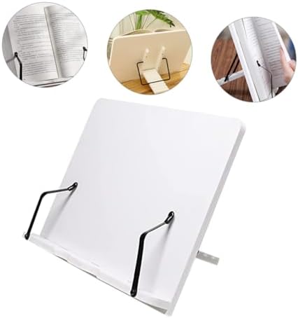 TOGEVAL Adjustable Wooden Book Stand for Reading