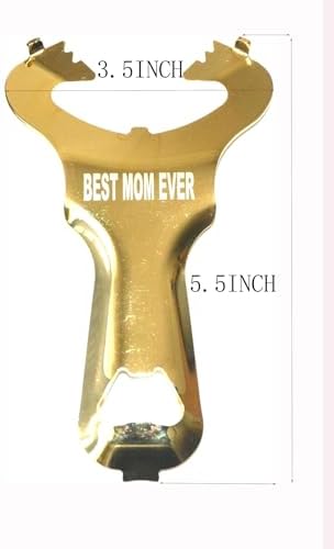 JNXHON Best Mom Ever Golden Can Opener