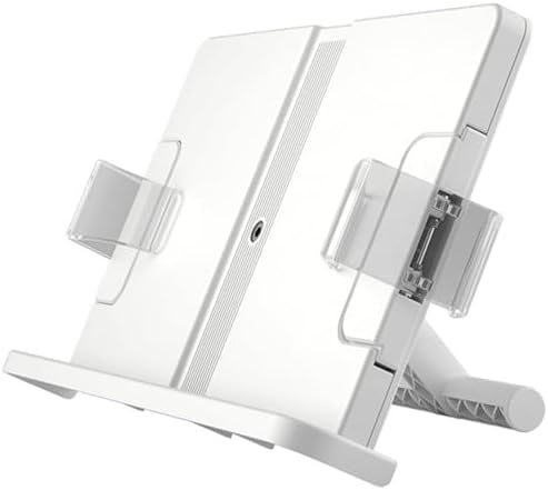 CAKEEYUM Expandable Adjustable Book Stand for Reading