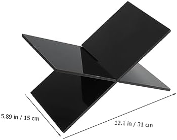 1 Set Acrylic Kitchen Counter Book Display Stand