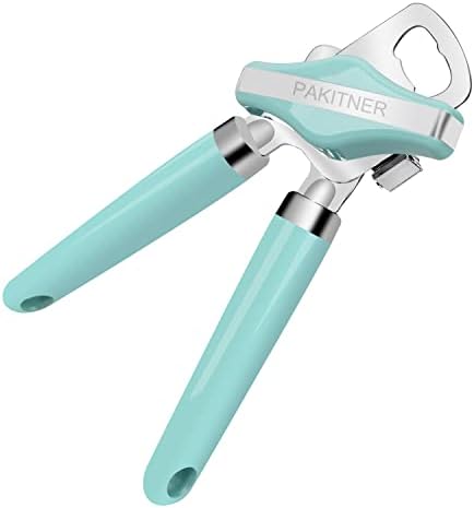 PAKITNER Manual Can Opener with Magnetic Lifter and Bottle Opener