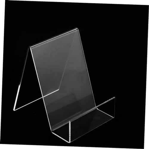 Modern Acrylic Book Rack for Easel and Desk Display