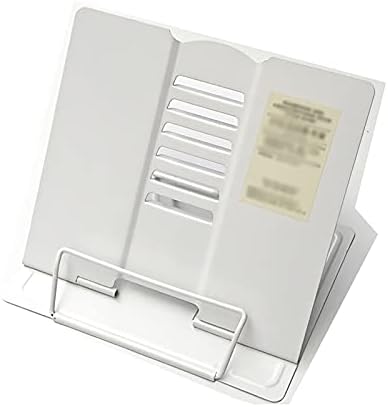Adjustable Metal Book Stand for Kitchen and Office Reading