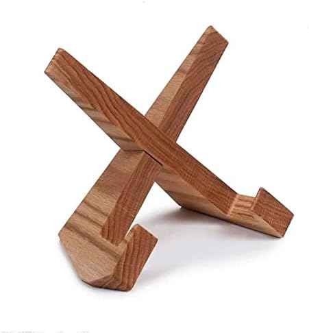 Soaying 1 Piece Handmade Wooden Cookbook Stand