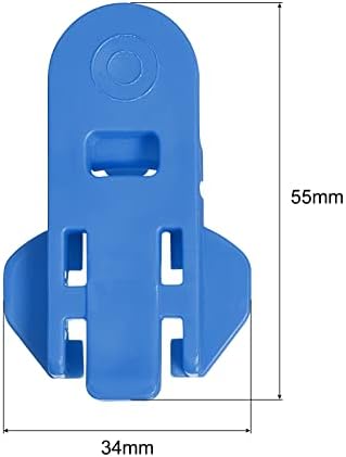 Uxcell Manual Easy Can Opener 2pcs - Blue