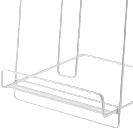FytStycale Sleek Metal Stand for Cookbooks White