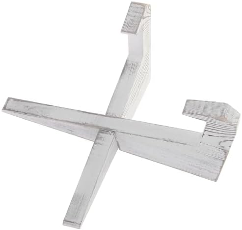 Zerodeko Sturdy X-Shaped Wooden Book Stand for Cookbooks and Magazines