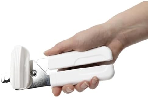 KitchenCraft Multi-Function Can Opener with Bottle Cap Remover 18cm WhiteSilver