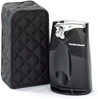 Covermates Can Opener Cover Dust Stain Resistant Washable Appliance Protection Black