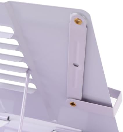 GOWENIC Book Stand with Cute Rabbit Pattern Adjustable and Durable