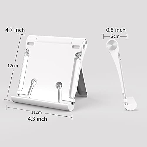 Yuidaaavzz Mini Folding Book Stand with Adjustable Angle