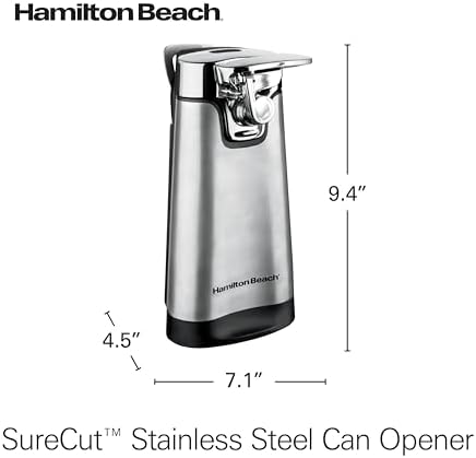 Hamilton Beach Can Opener Model 76778 - Manual