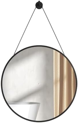 FLIPP 30cm Wall Mounted Mirror with Black Frame