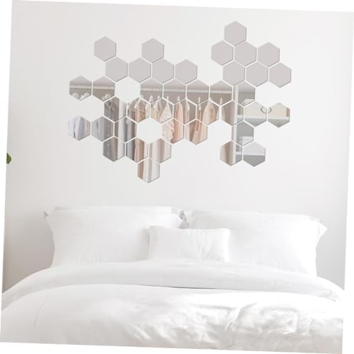 Cabilock Vanity Mirror Wall Adhesive Acrylic Sticker 24 Pack