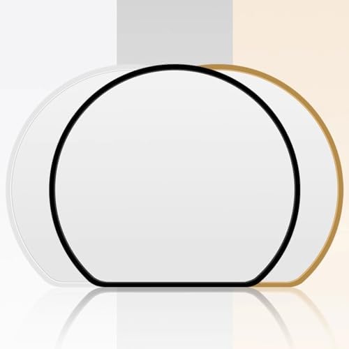 Stylish 50x42cm Bathroom Mirror with Metal Frame
