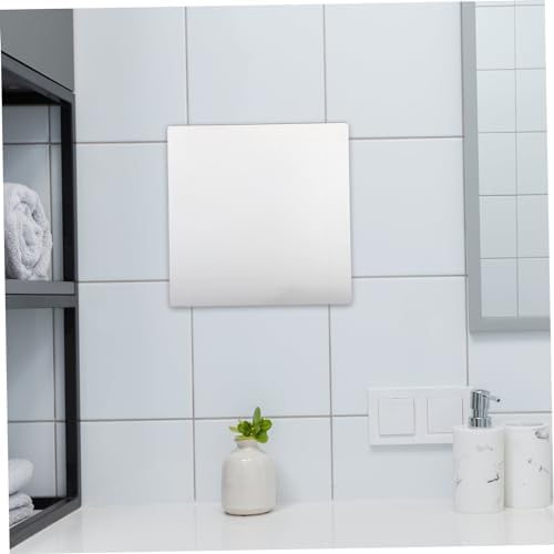 Luxshiny 2pcs Acrylic Mirror Wall Decor Non-Breakable