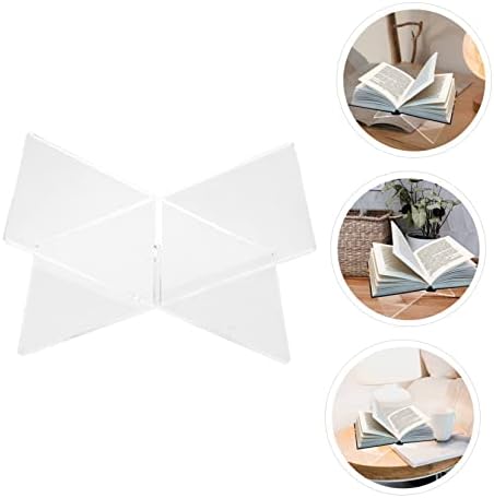 BCOATH X-Shaped Book Holder Stand for Reading