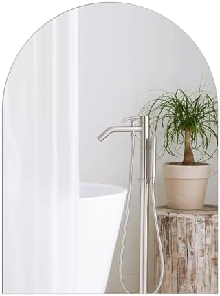 DARENYI 16x12 Arched Mirror for Bathroom