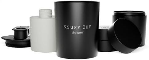 Snuff Cup Pro Spittoon with Can Opener and Storage