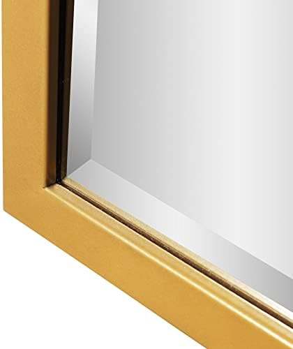 Head West 24x30 Inch Beveled Edge Framed Vanity Mirror