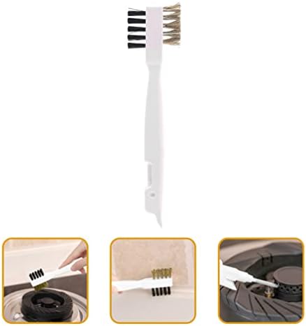 SOLUSTRE Double Sided Brush for Gas Stove Cleaning