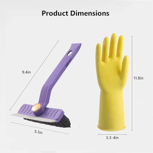 SIBERIT Multi-Function Rotating Crevice Cleaning Brush
