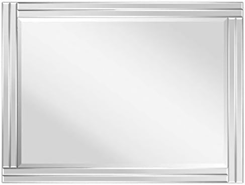 Empire Art Direct Modern Stepped Rectangle Wall Mirror 30x40