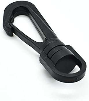 10pcs Plastic Swivel Snap Hooks for Paracord Backpack Straps