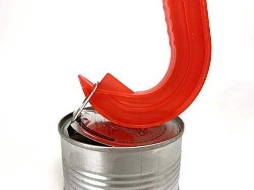 ALAZCO 2-Piece Ring Pull Can Opener - Safe for Arthritis Hands