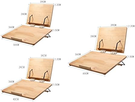 Adjustable Book Stand for Kitchen Office and Home Use 40x36cm
