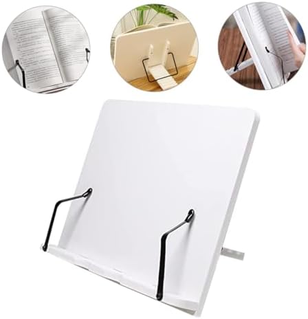 Operitacx Adjustable Wooden Book Stand for Reading 1