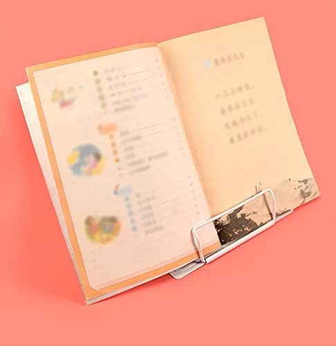 Adjustable Metal Book Stand for Kitchen and Office Reading