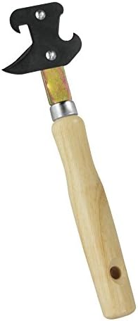 Metaltex 250330 Stainless Steel Can Opener with Wooden Handle 1