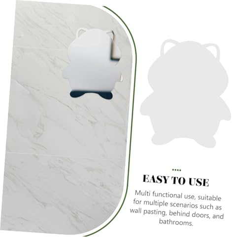 Vaguelly Hamster Shaped Wall Mirror No Drilling