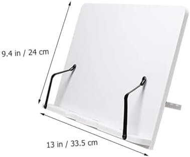Wooden Book Stand Holder for Cookbooks Textbooks Magazines