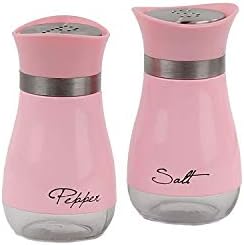Servette Home Basic Salt Pepper Shakers Pink