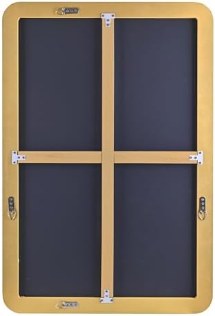 Yellow Gold Bathroom Mirror 20x30 Inch Rectangle